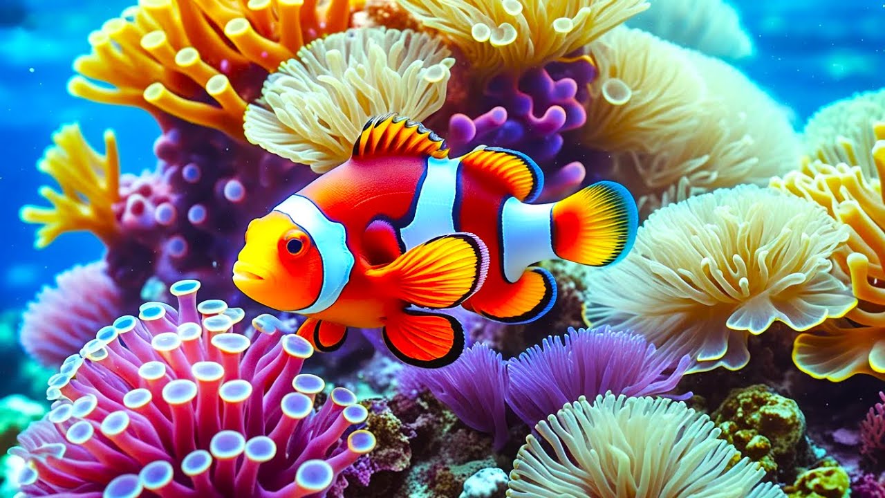 The Best 4K Aquarium - Explore the Stunning World of Sea Jellyfish and Beautiful Coral Reef Fish. #8