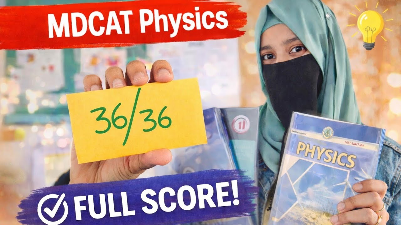 MDCAT physics: Score 36/36 with these tricks!🎯