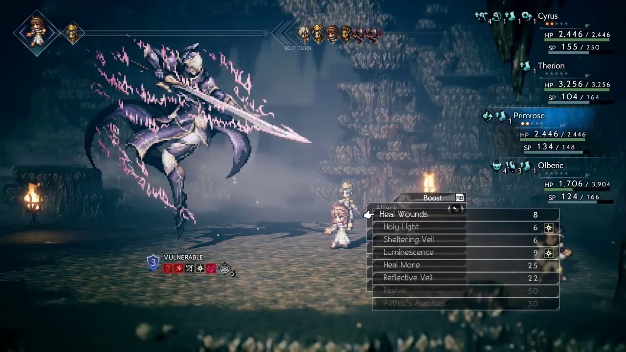 Octopath Traveler Runelord Easy