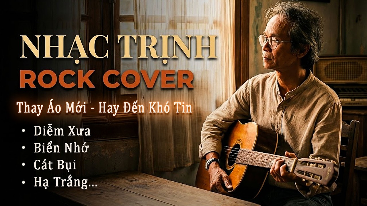 Tuyển Tập Nhạc Trịnh Rock Cover 2026 🎸 | Diễm Xưa – Biển Nhớ – Cát Bụi ...