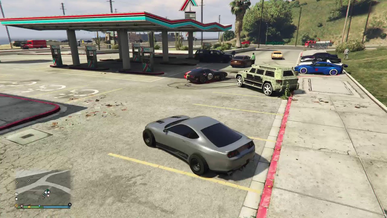 Grand theft auto V gameplay