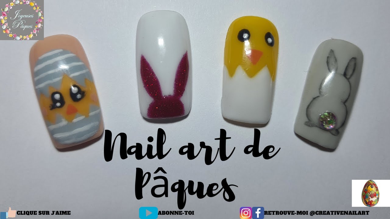 IDEES NAIL ART POUR PAQUES 🍫😃💅