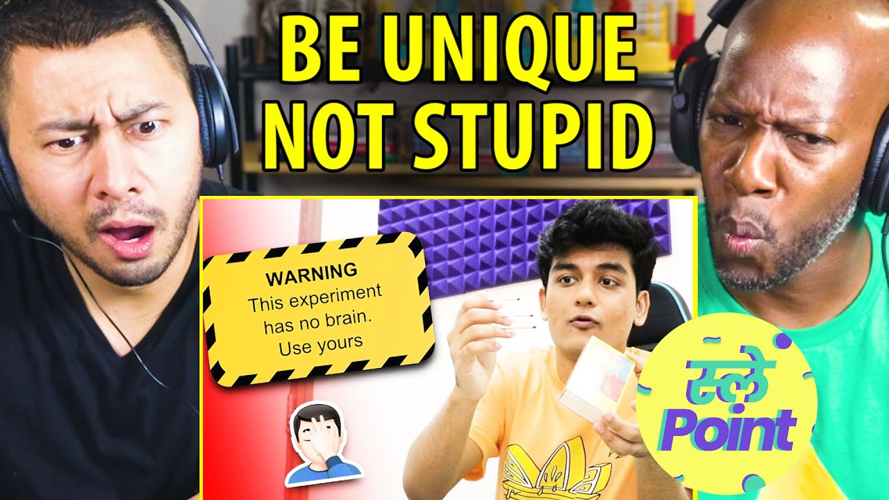 SLAYY POINT | Be Unique Not Stupid | Reaction by Jaby Koay & Syntell Koay!