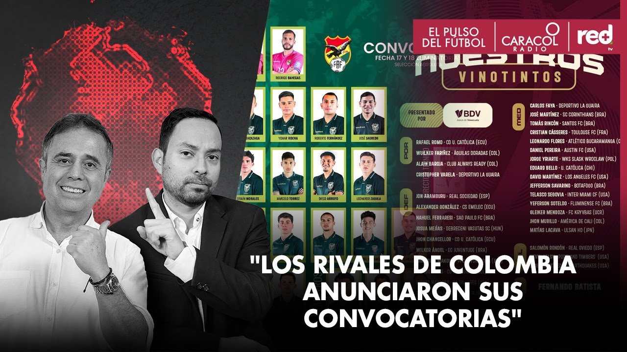 ¿Tiene delantero centro confiable Colombia? El Pulso del Fútbol, 27 de agosto de 2025