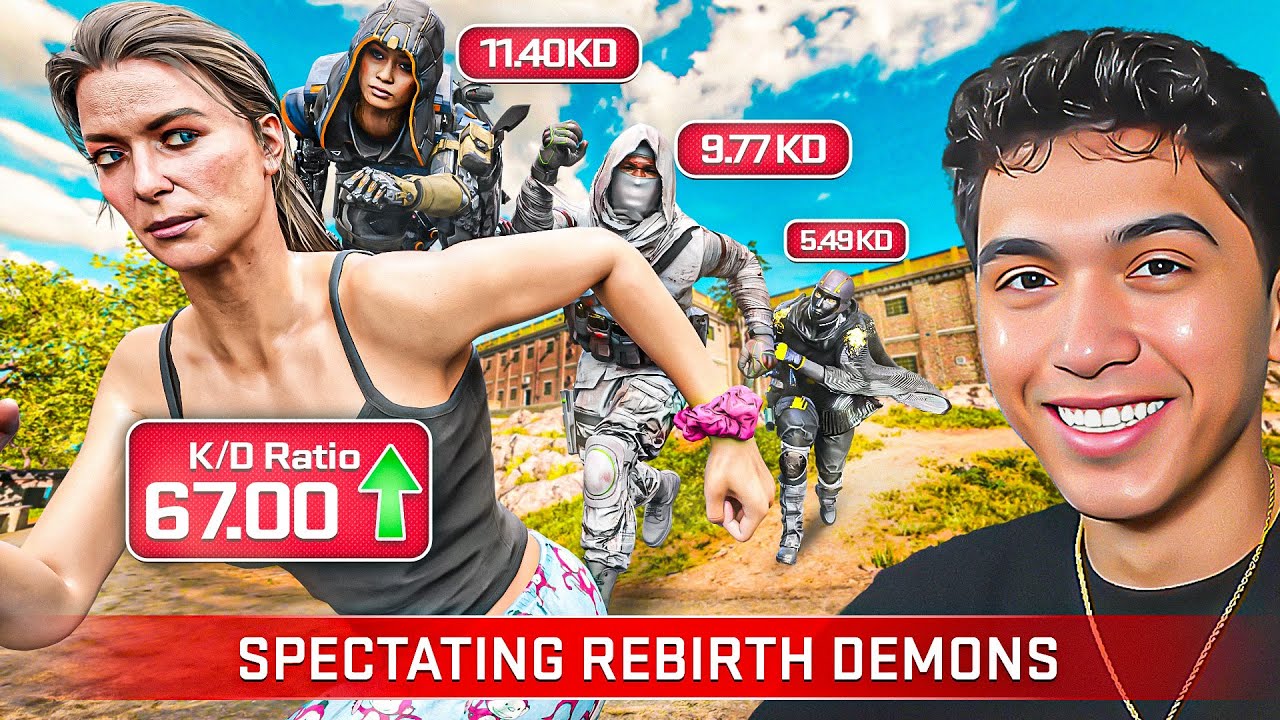 Spectating a 10.0kd  Rebirth Demon on Warzone