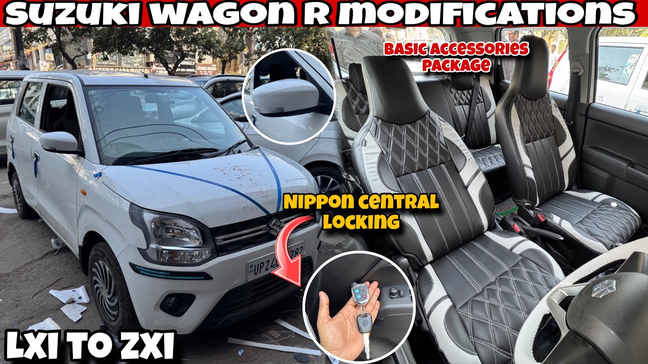 Wagon R Base To Top Modified ✅ इतने कम BUDGET मैं इतना सारा सामान 😱 Wagon R Accessories ✅ wagonr ✅