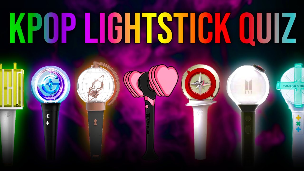 kpop lightstick quiz that only REAL multi can perfect