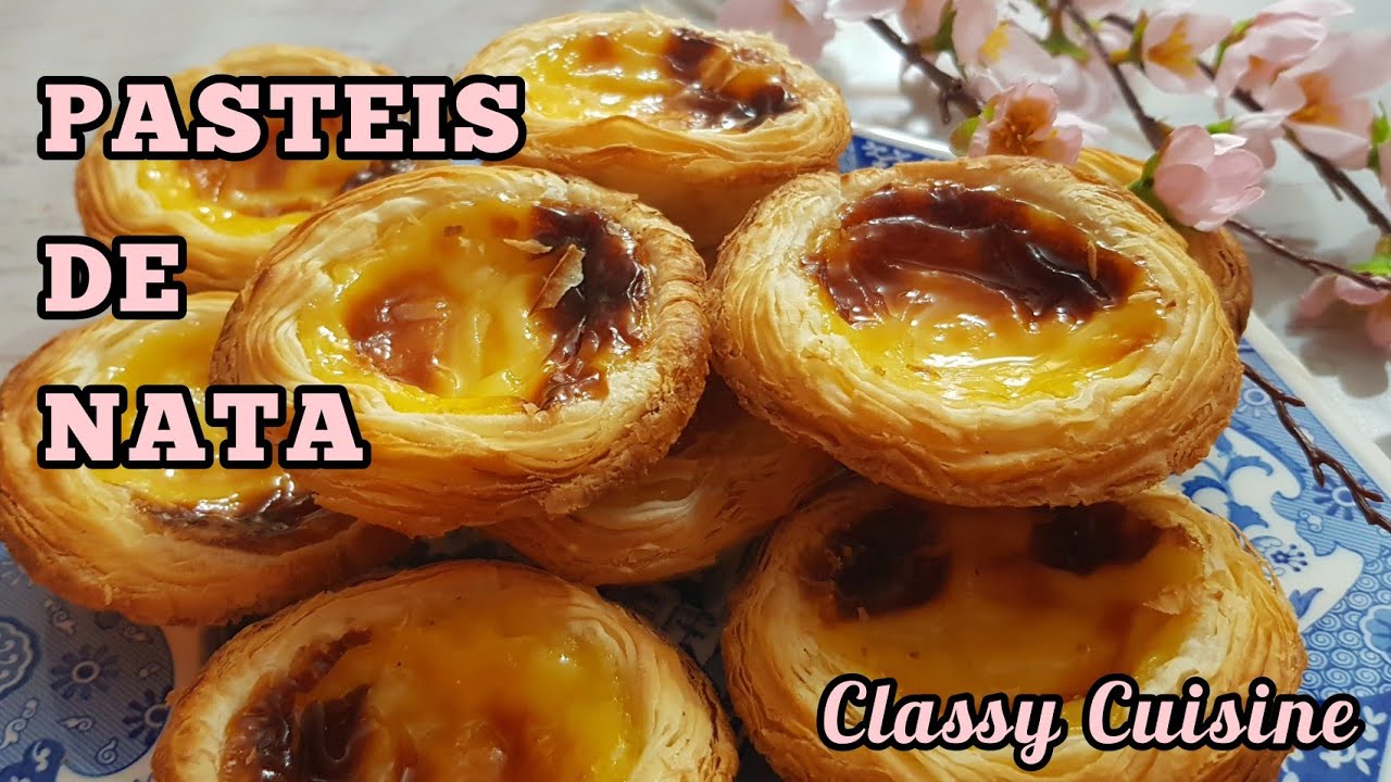Pastèis De Nata ||  Portuguese Custard Tarts