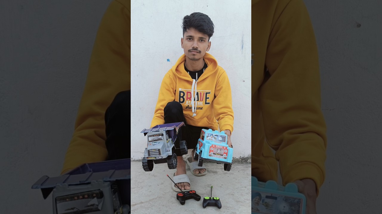 Itna Bada Remote Control Dumper Truck and Big Size Rc Thar ki Unboxing 🤩