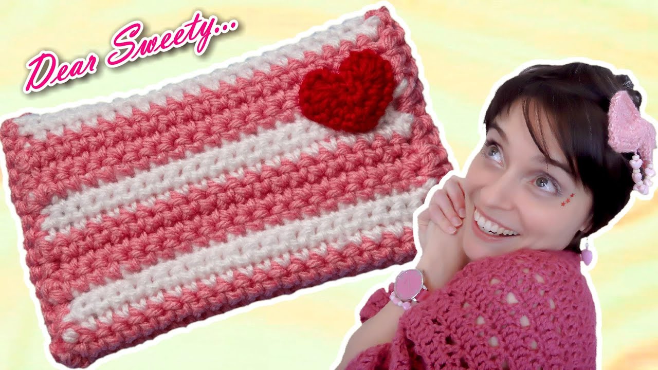 Crochet Gift Card Holder Envelope Pattern & Tutorial