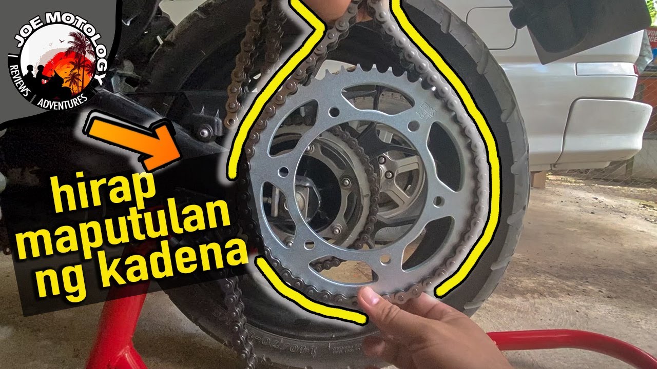 Replace Chain and Sprocket Set of Yamaha XSR 155| When to change chain and Sprocket of Motorcycle