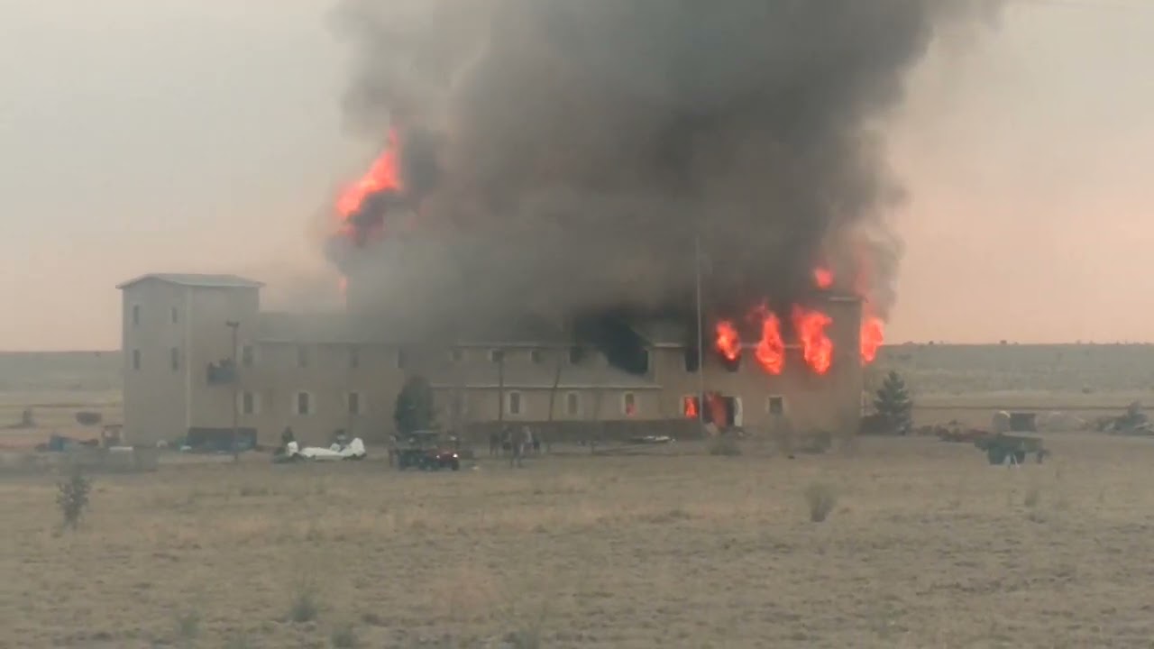 WACO David Koresh Branch Davidians Burning Building Special Effects