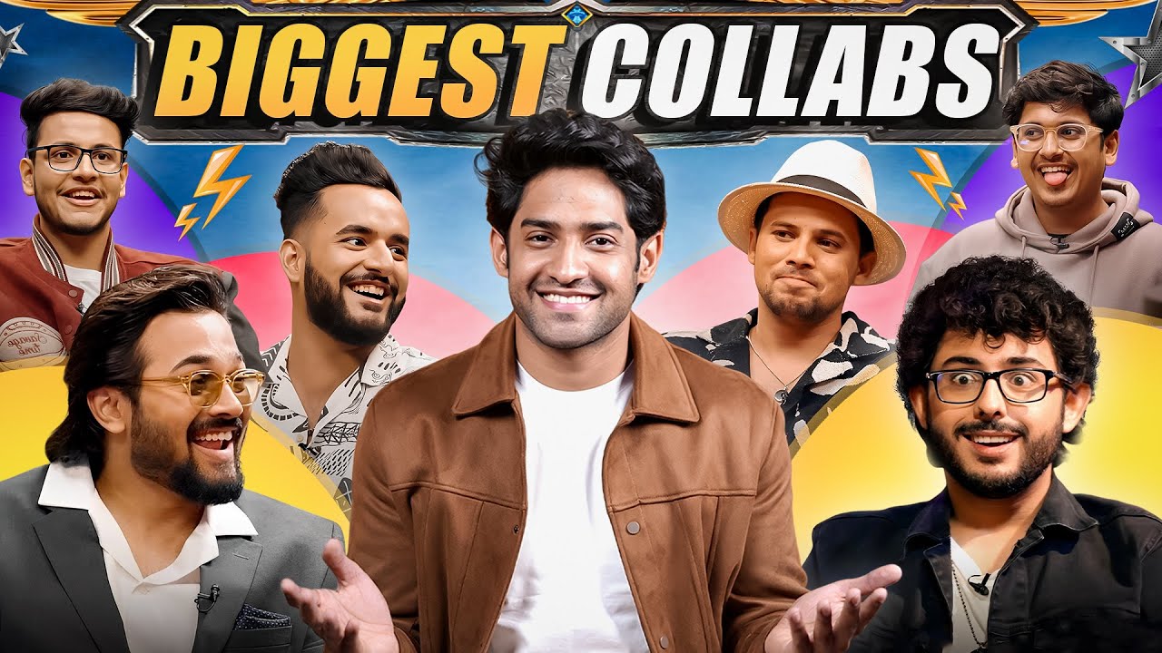 COLLAB WITH CARRY MINATI, BHUVAN BAM & R2H! (MAKING OF THUGESH SHOW)
