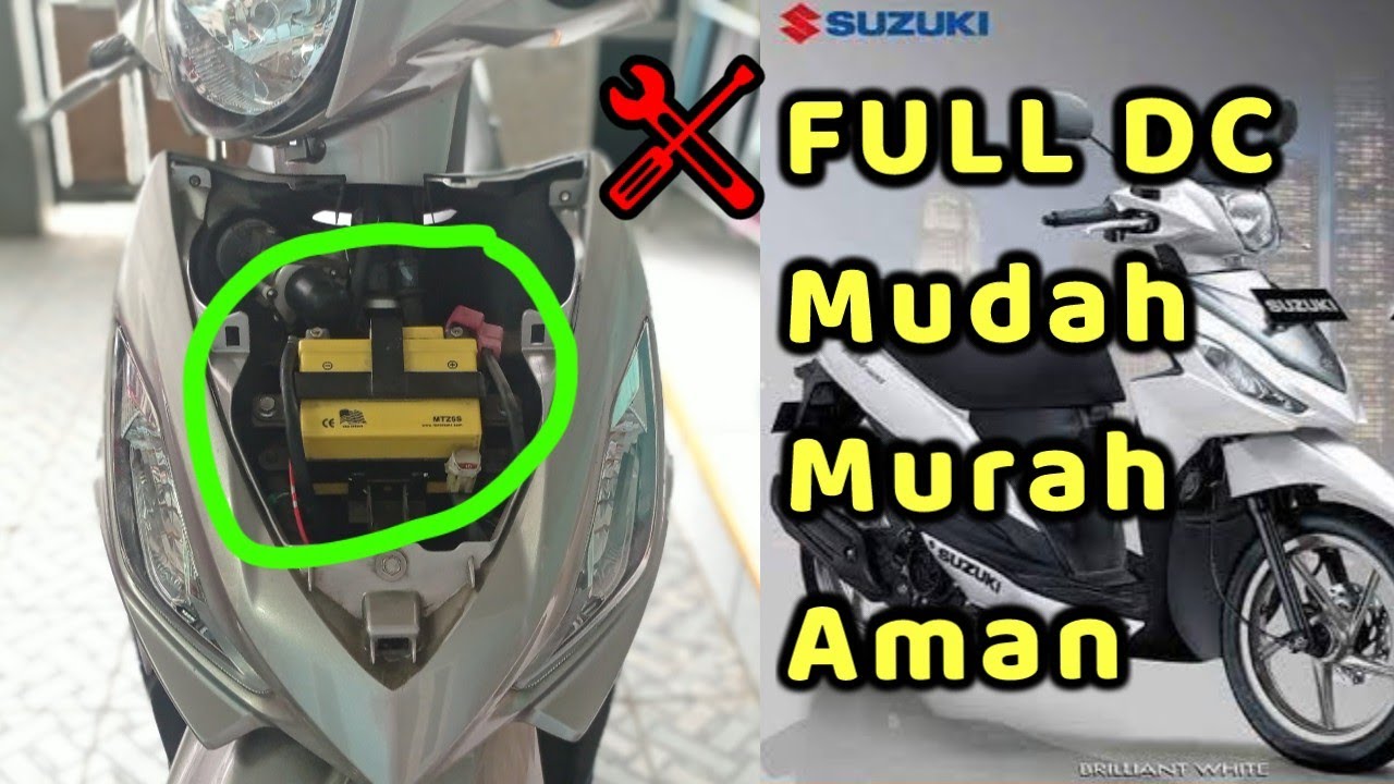 Tutorial FULL DC suzuki Address Fi
