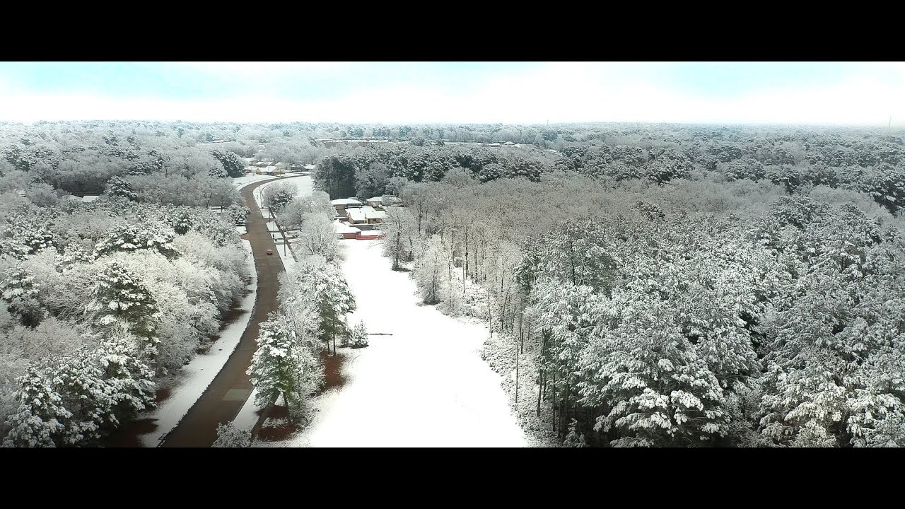 Snowstorm in Shreveport, LA 1/11/21
