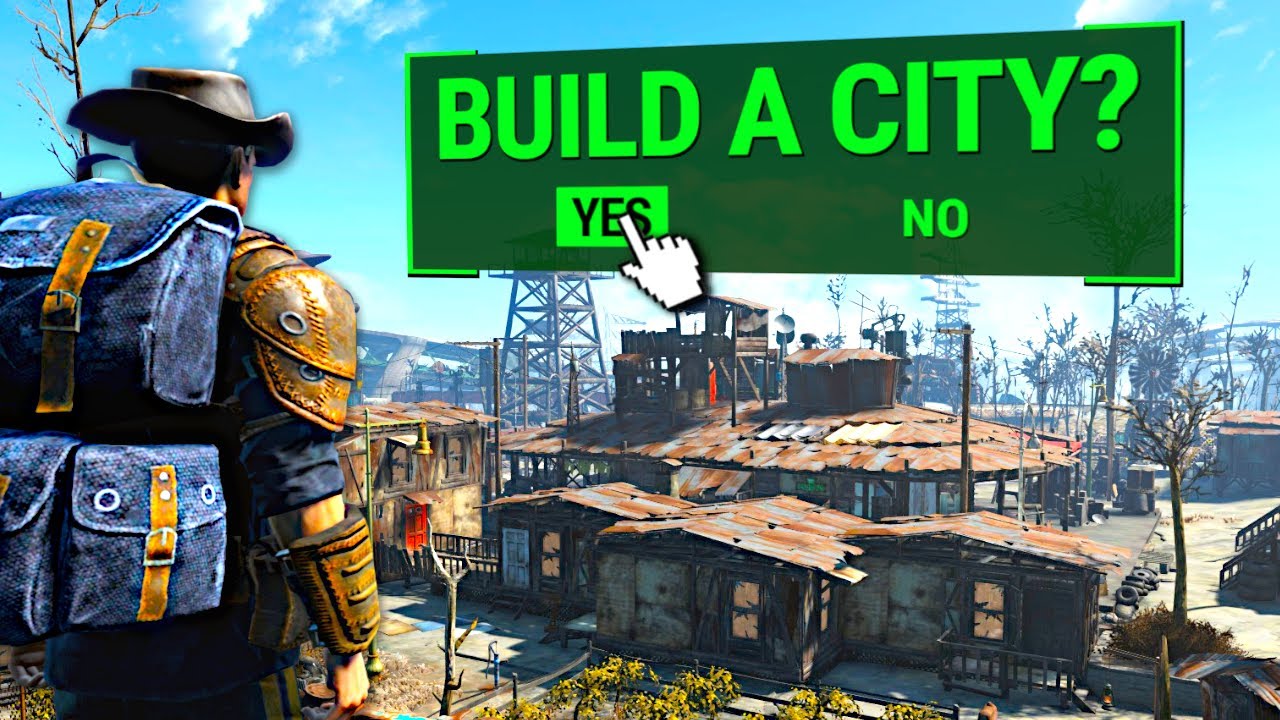 Строительство поселения в режиме выживания Fallout 4