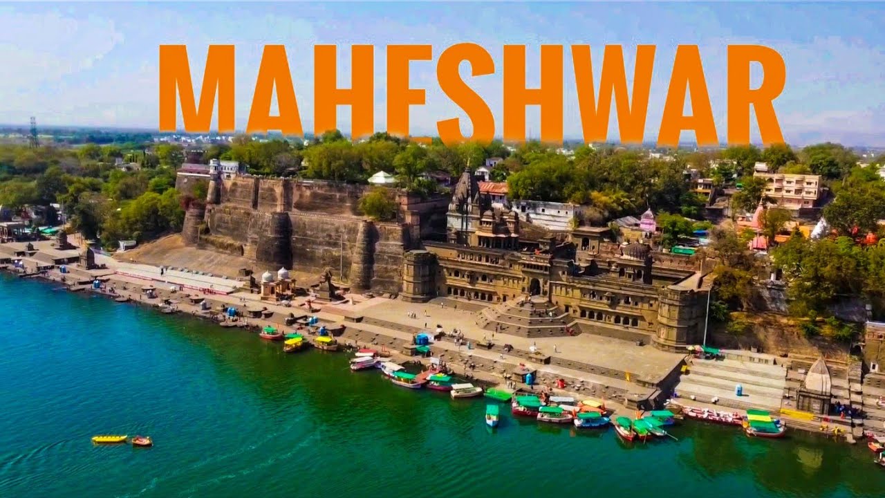 Maheshwar - Beautiful narmada ghat - kashi temple