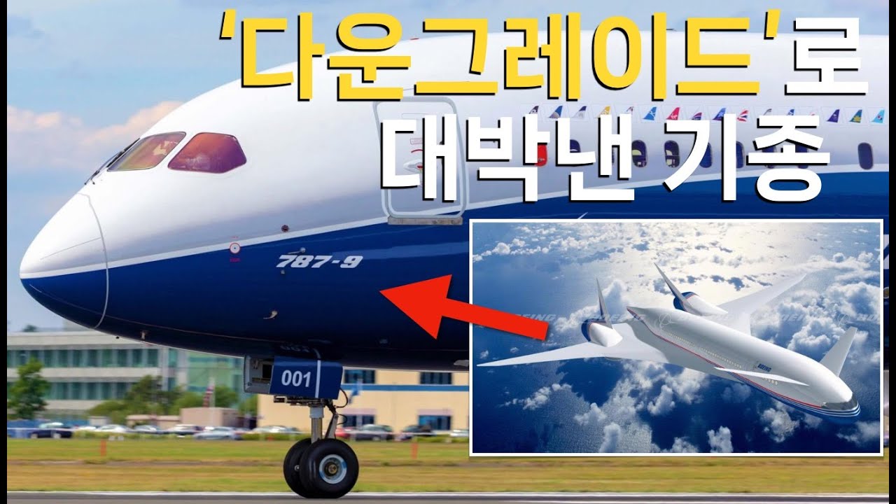'다운그레이드'로 대박 낸 꿈의 여객기 - 보잉 787 이야기