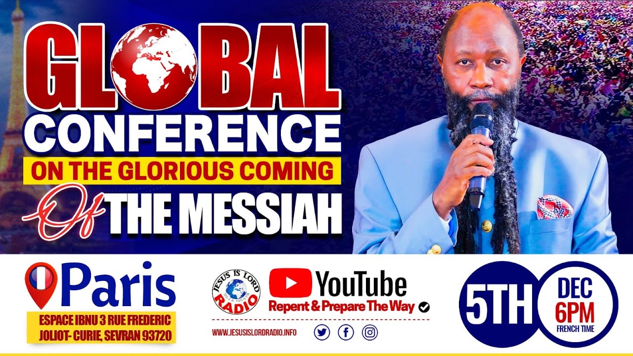 𝐆𝐋𝐎𝐁𝐀𝐋 𝐂𝐎𝐍𝐅𝐄𝐑𝐄𝐍𝐂𝐄 𝐎𝐍 𝐓𝐇𝐄 𝐆𝐋𝐎𝐑𝐈𝐎𝐔𝐒 𝐂𝐎𝐌𝐈𝐍𝐆 𝐎𝐅 𝐓𝐇𝐄 𝐌𝐄𝐒𝐒𝐈𝐀𝐇 &mdash; 𝐏𝐀𝐑𝐈𝐒, 𝐅𝐑𝐀𝐍𝐂𝐄 | 𝟓𝐓𝐇 𝐃𝐄𝐂 𝟒𝐓𝐇 𝟐𝟎𝟐𝟓