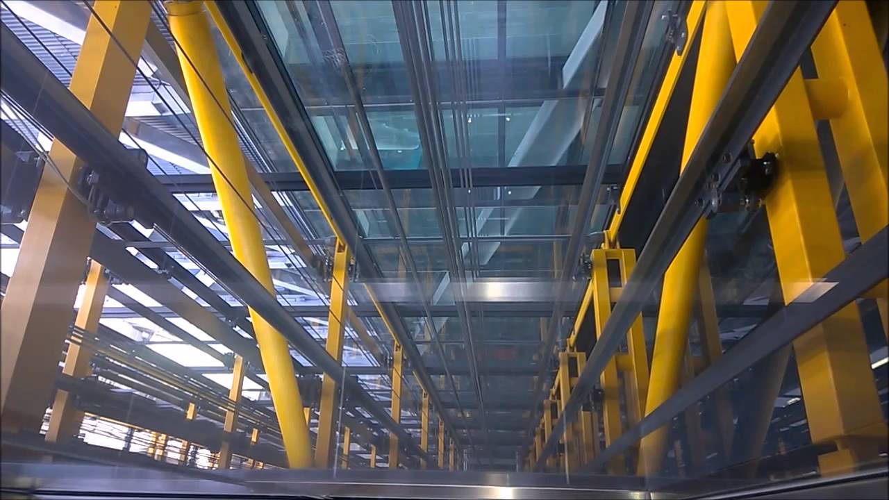 Fastest lift/elevator in Europe!! Kone @ Leadenhall Building (aka. Cheese Grater)