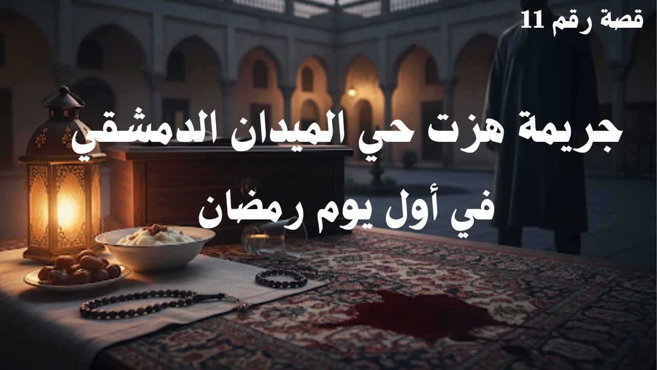 جريمة حي الميدان الدمشقي في اول يوم رمضان 