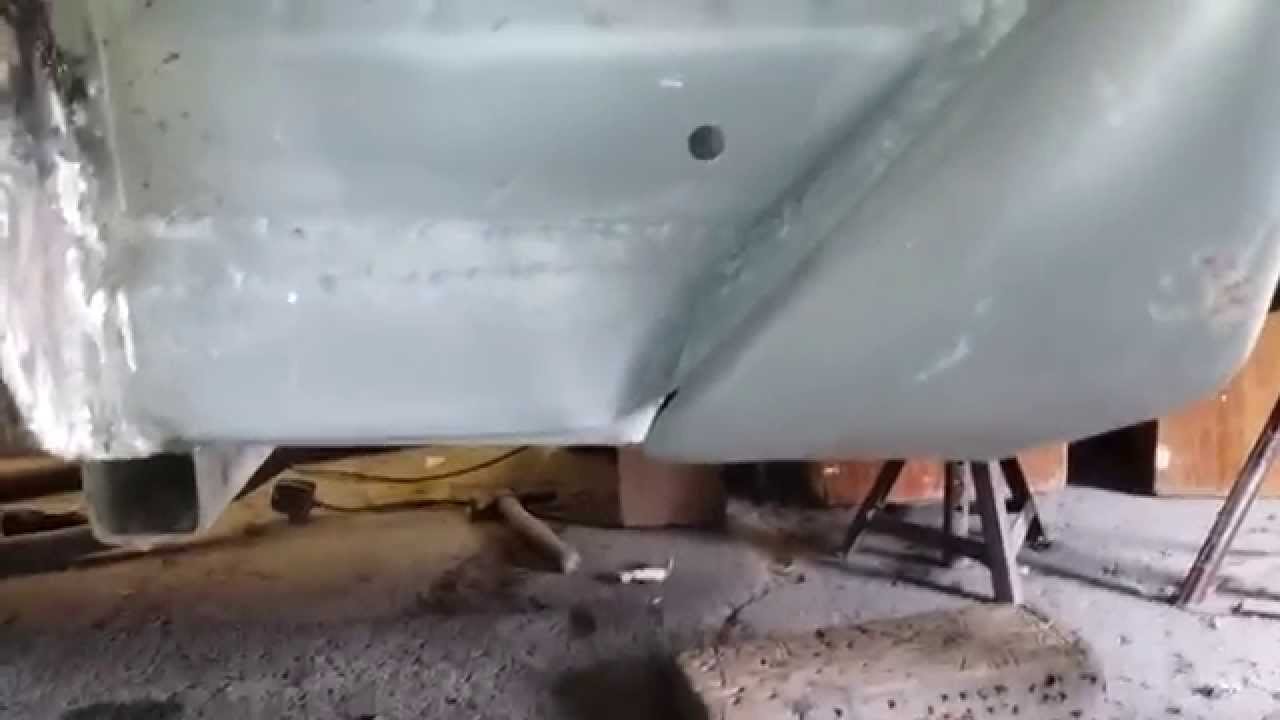 Jaguar Mk2 - inner wing repair