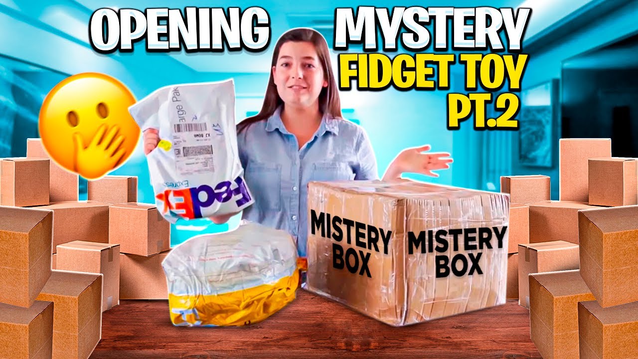 Opening MYSTERY Fidget Toy Packages: Part 2!!! | Mrs. Bench