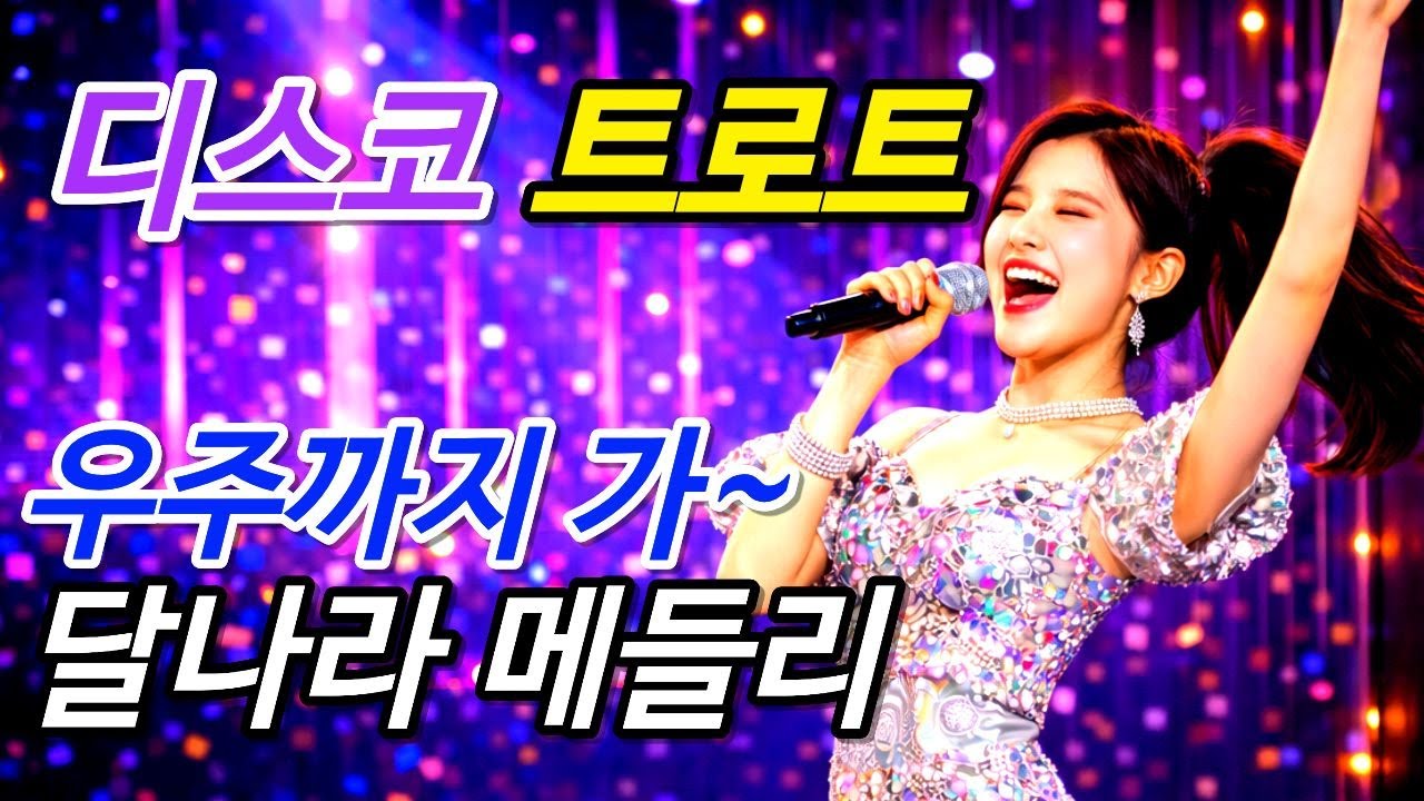 부부 공감 트로트 메들리 🎶 디스코 추며 달나라까지 간다 | 신나는 트로트