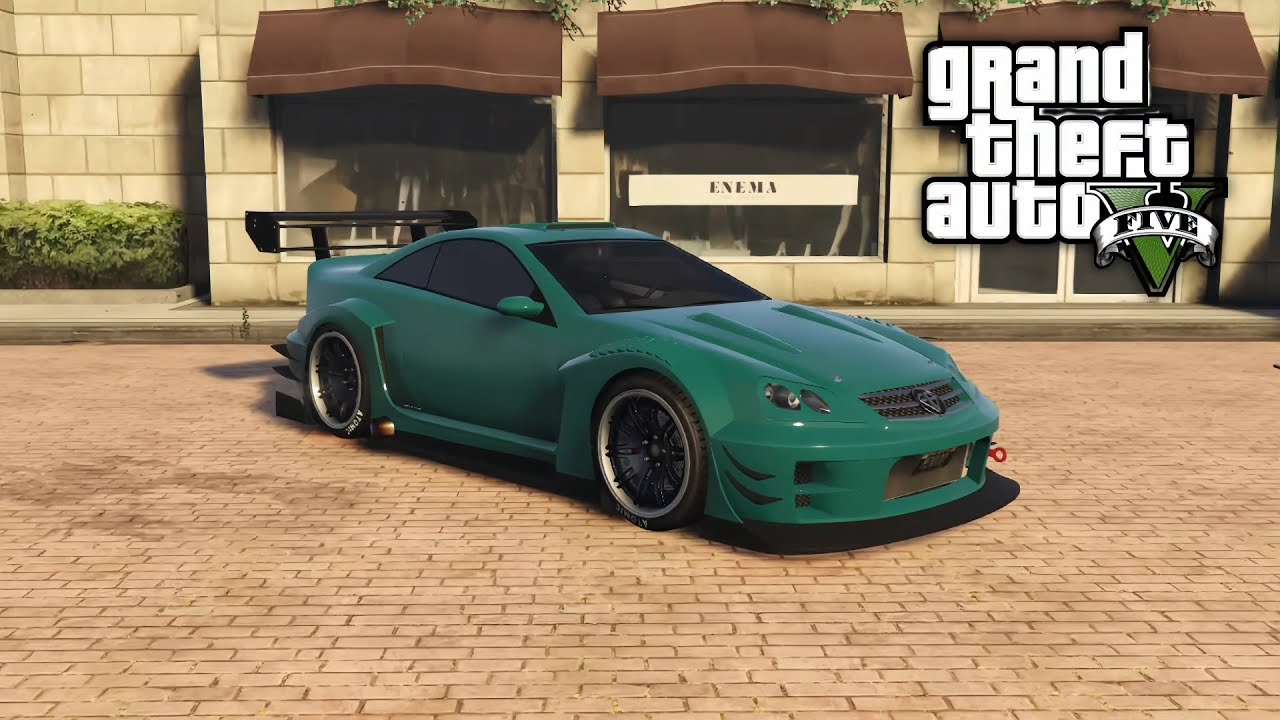 GTA 5 - Mercedes Benz SL65 AMG Customization | Benefactor Feltzer 