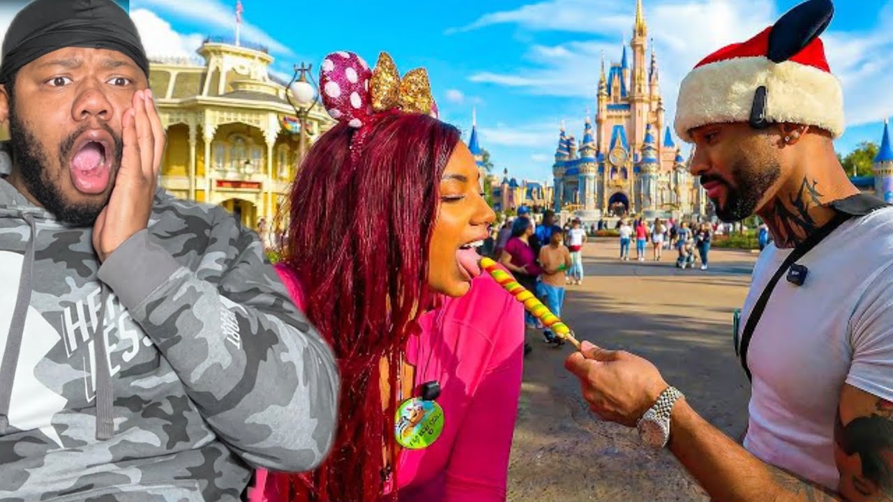 6'8 Angel Fernandez & McQueen Get Kicked Out Of Disney World