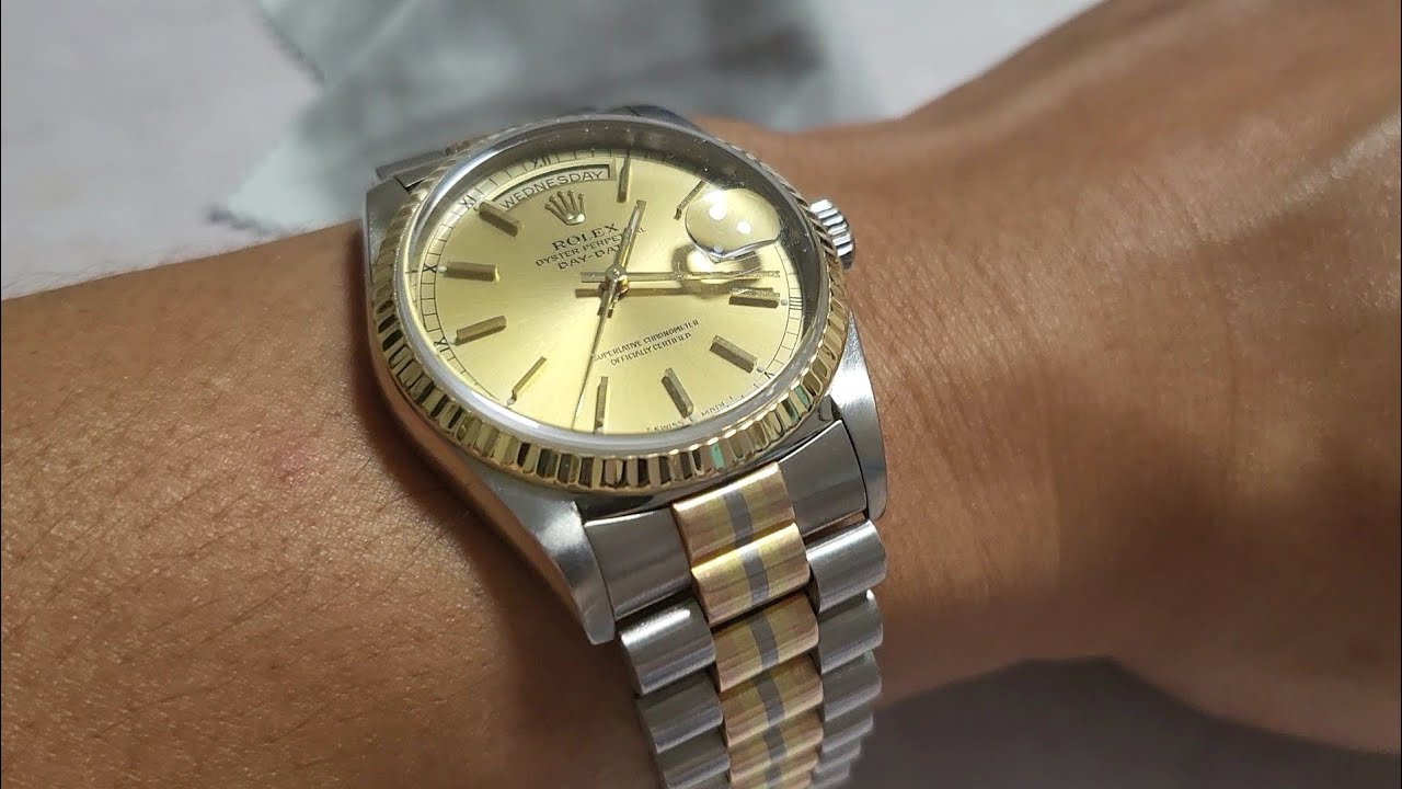 金銀潤DayDate? ｜識勞力士就知係三色金｜Rolex Tridor DayDate｜(中英字幕｜English Subtitle)