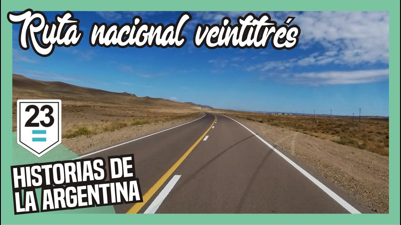 🌄Por la RUTA 23🌞a Ing. JACOBACCI para conocer LA TROCHITA🚂🚃 - Rio Negro - Patagonia Argentina