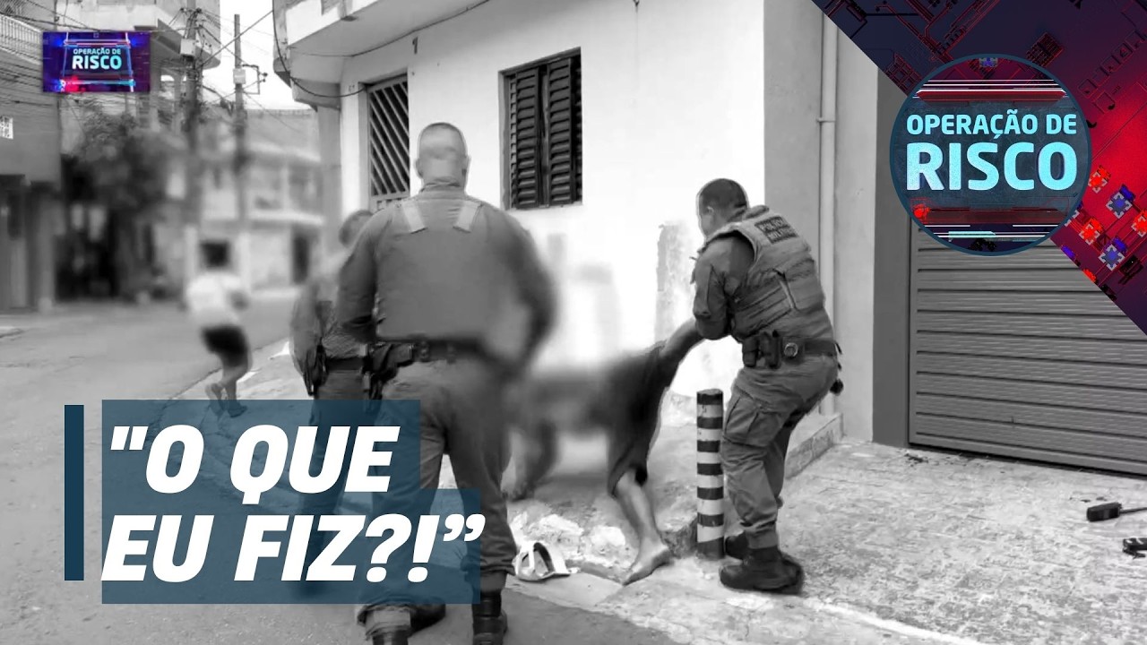 RESISTIU &Agrave; PRIS&Atilde;O! Suspeito de tr&aacute;fico de drogas &ldquo;luta&rdquo; com policiais ap&oacute;s ser detido