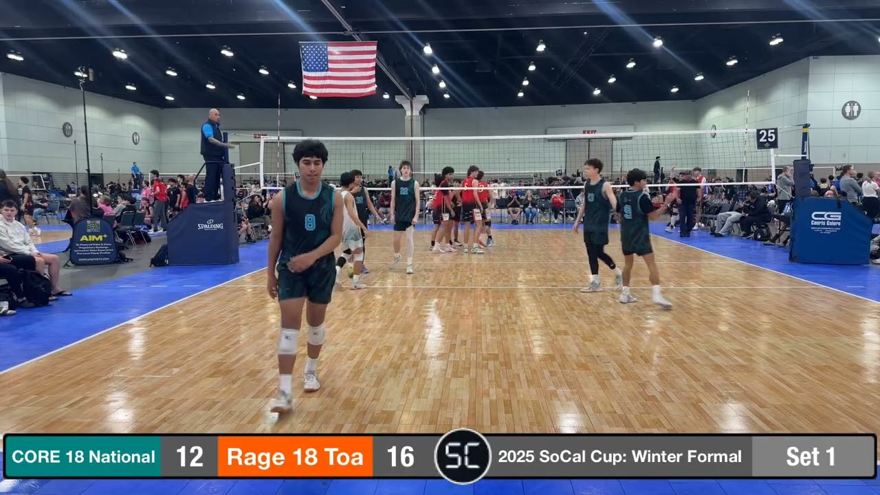 Core 18 National v Rage 18 Toa - 2025 SoCal Cup: Winter Formal