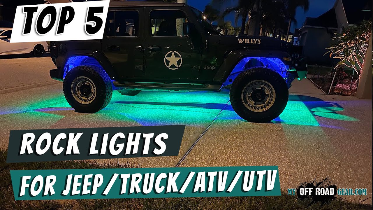 🏆 5 Best Rock Lights for Truck/Jeep/SUV/ATV/UTV [Top List 2026]
