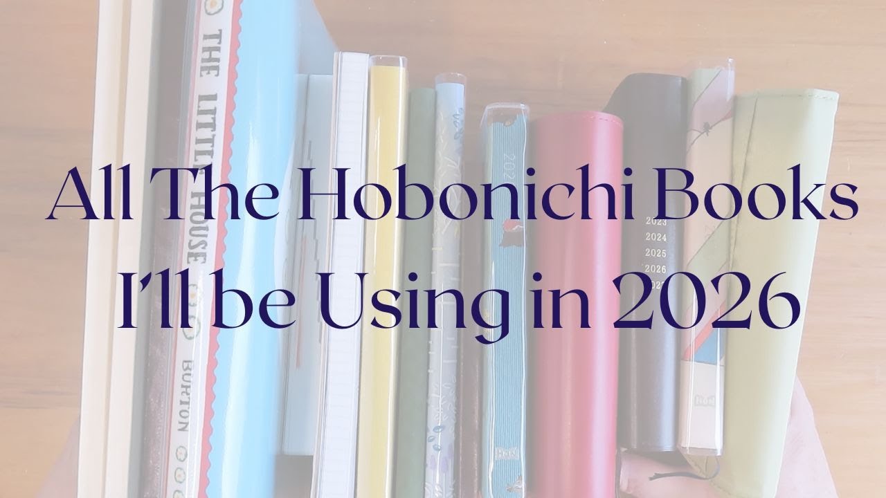 Сколько книг Hobonichi — это уже много?!