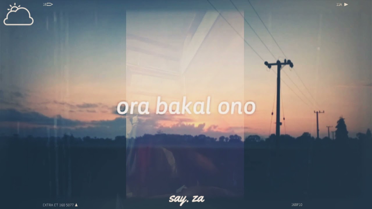 mas Paijo  orabakak Ono lirik (official video music)