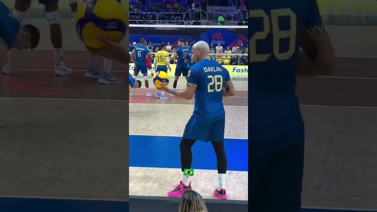 Darlan Souza NINJUTSU Jump Serve  #haikyuu #volleyball #spike #volley #jumpserve
