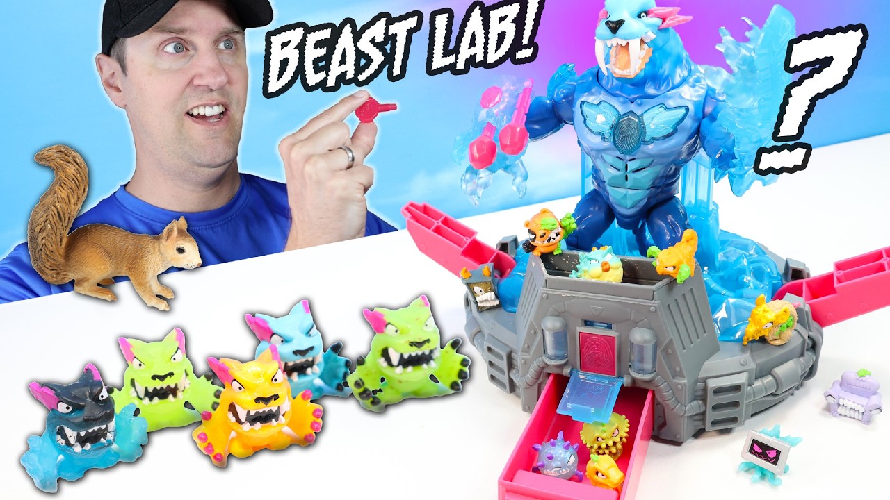 Криоэксперимент Mr. Beast LAB для создания коллекционной фигурки пантеры!