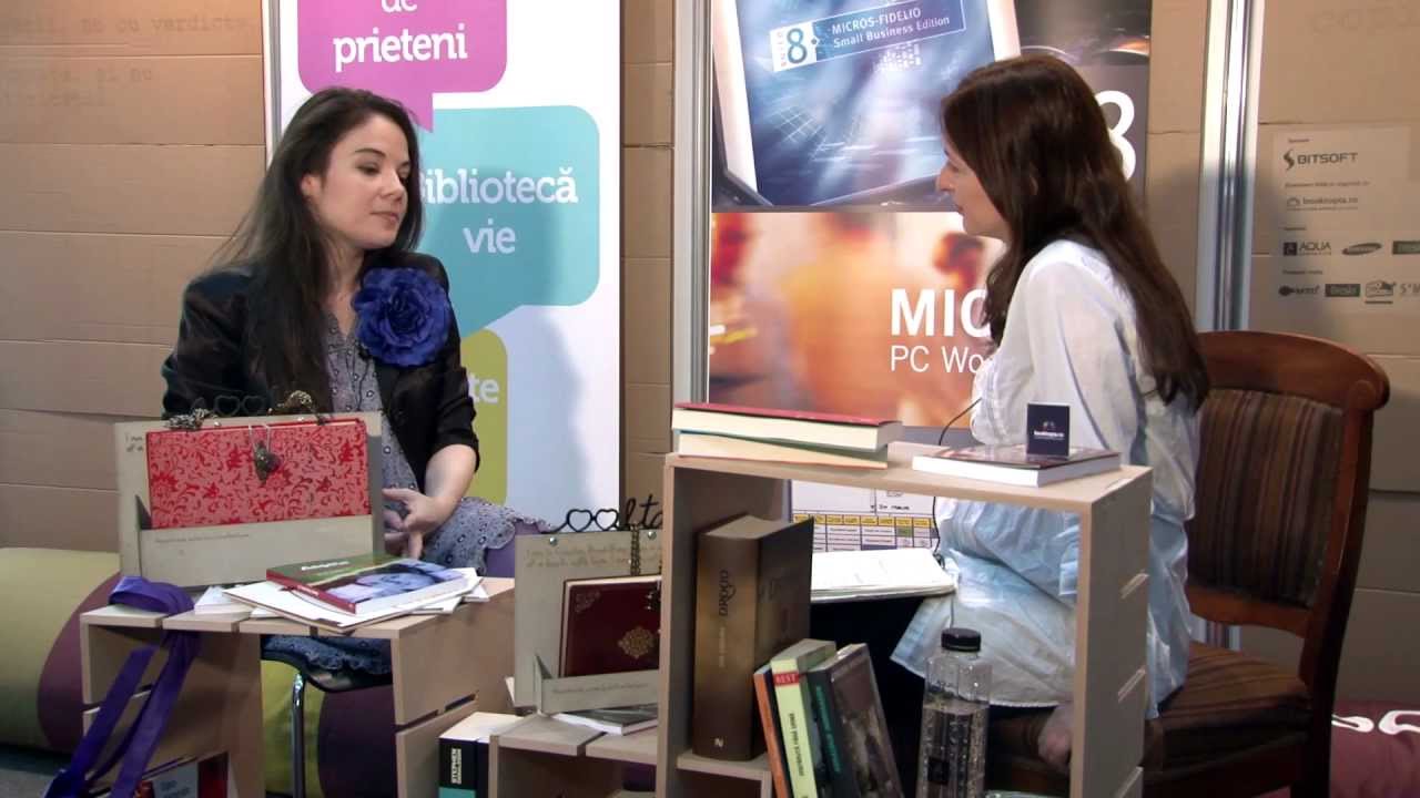 Interviurile Booktopia - cu Nadine Vlădescu