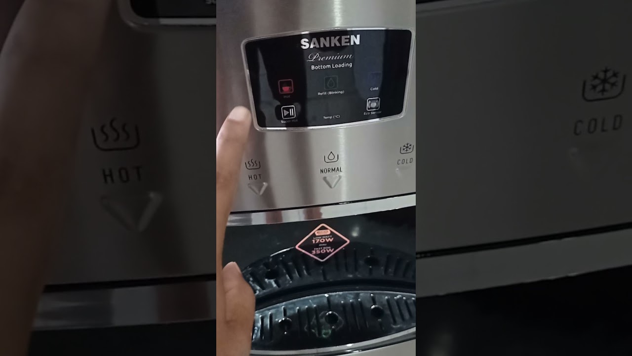 review dan cara pemakaian dispenser sanken premium