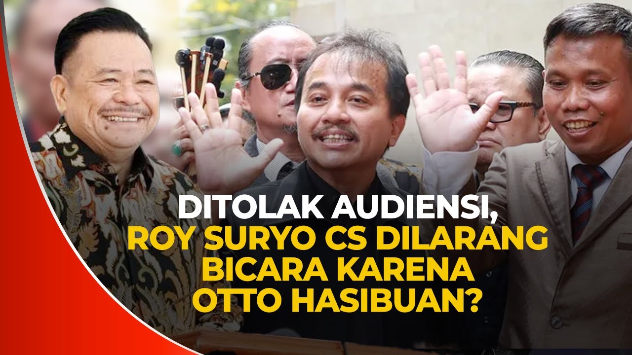 Ditolak Ikut Audiensi, Roy Suryo CS Dilarang Bicara karena Otto Hasibuan? | Sindo Scope | 21/11