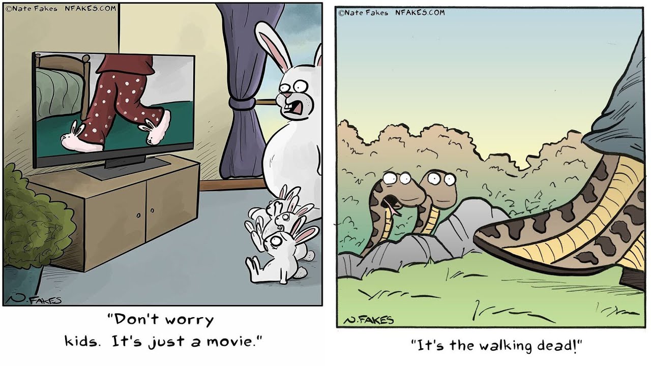 This Comics Artist Makes People Laugh With Single Panel Jokes