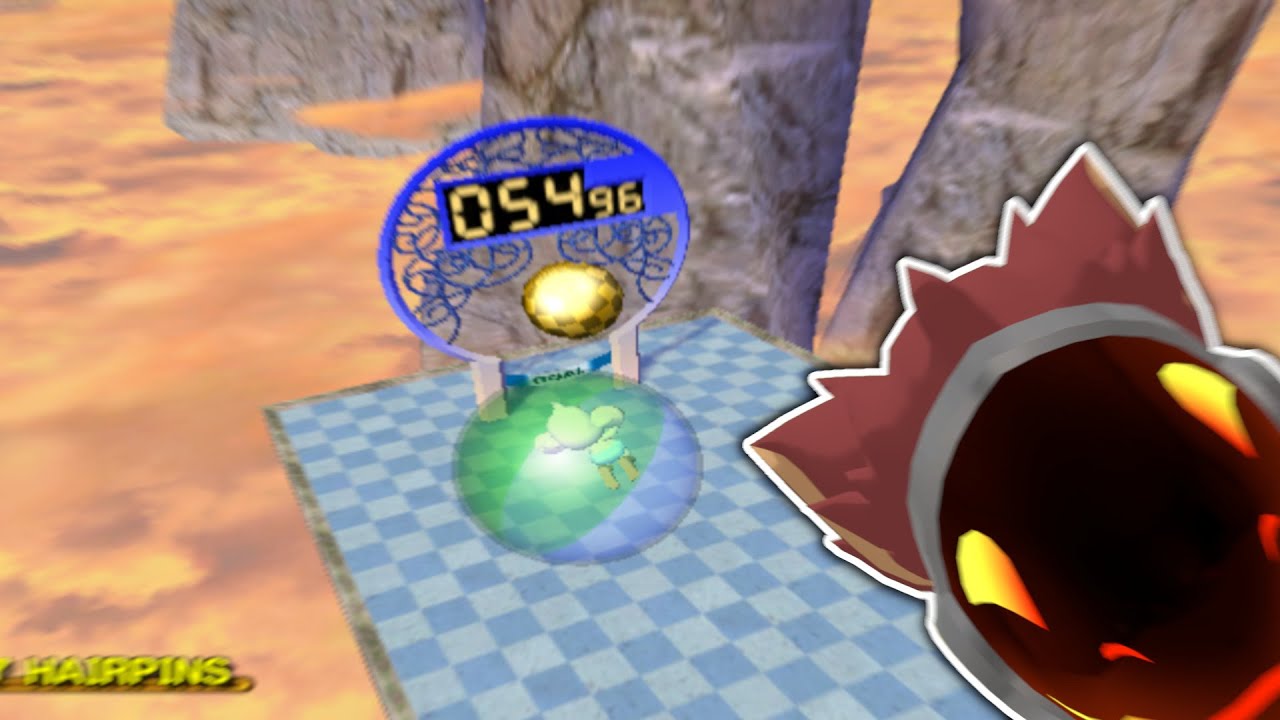 Actually beating the rest of Super Monkey Ball Rehash story mode