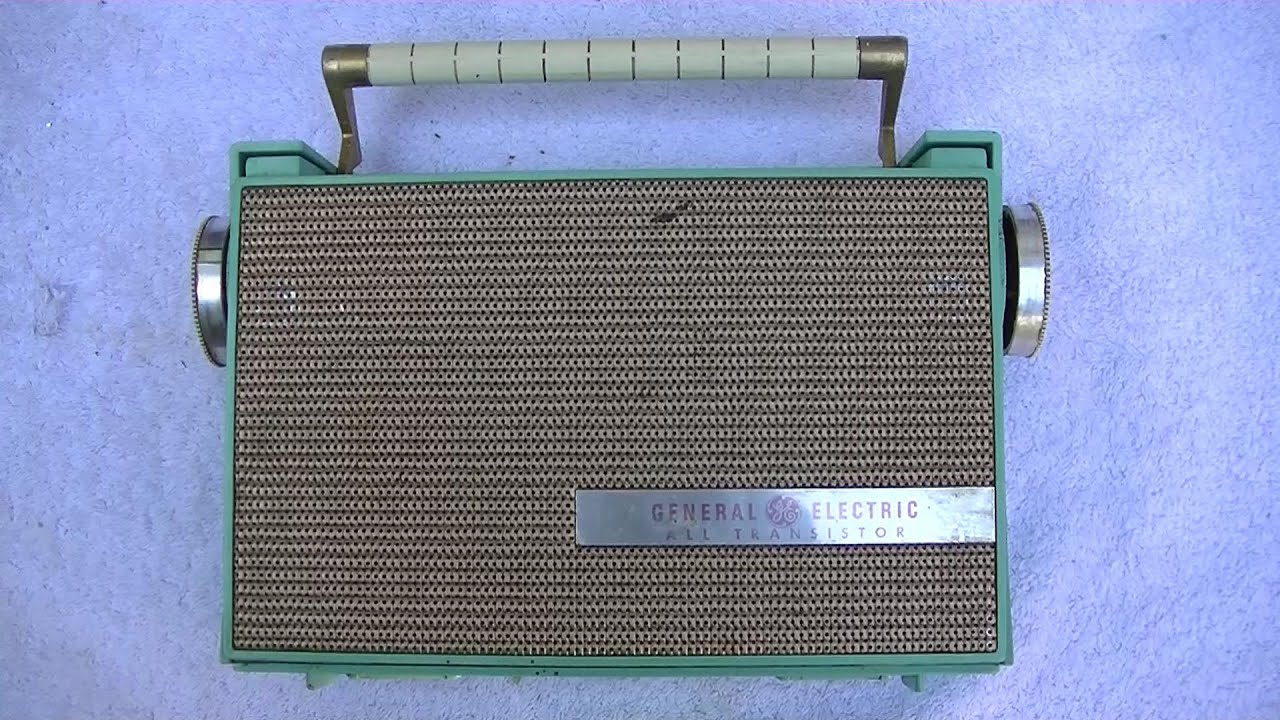 GE P726 AM Transistor Radio Repair