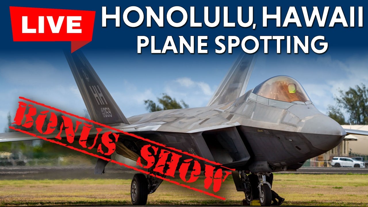 BONUS Live Plane Spotting - Honolulu Hawaii - HNL/PHNL  3-25-2026