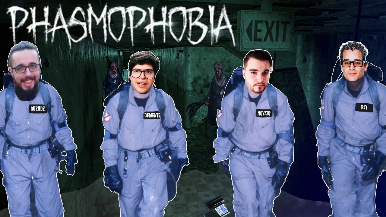 SI NO TE REÍS CON ESTO, SOS UN AMARGO- Phasmophobia con Demente , ReyAlcalde , DarkozTV