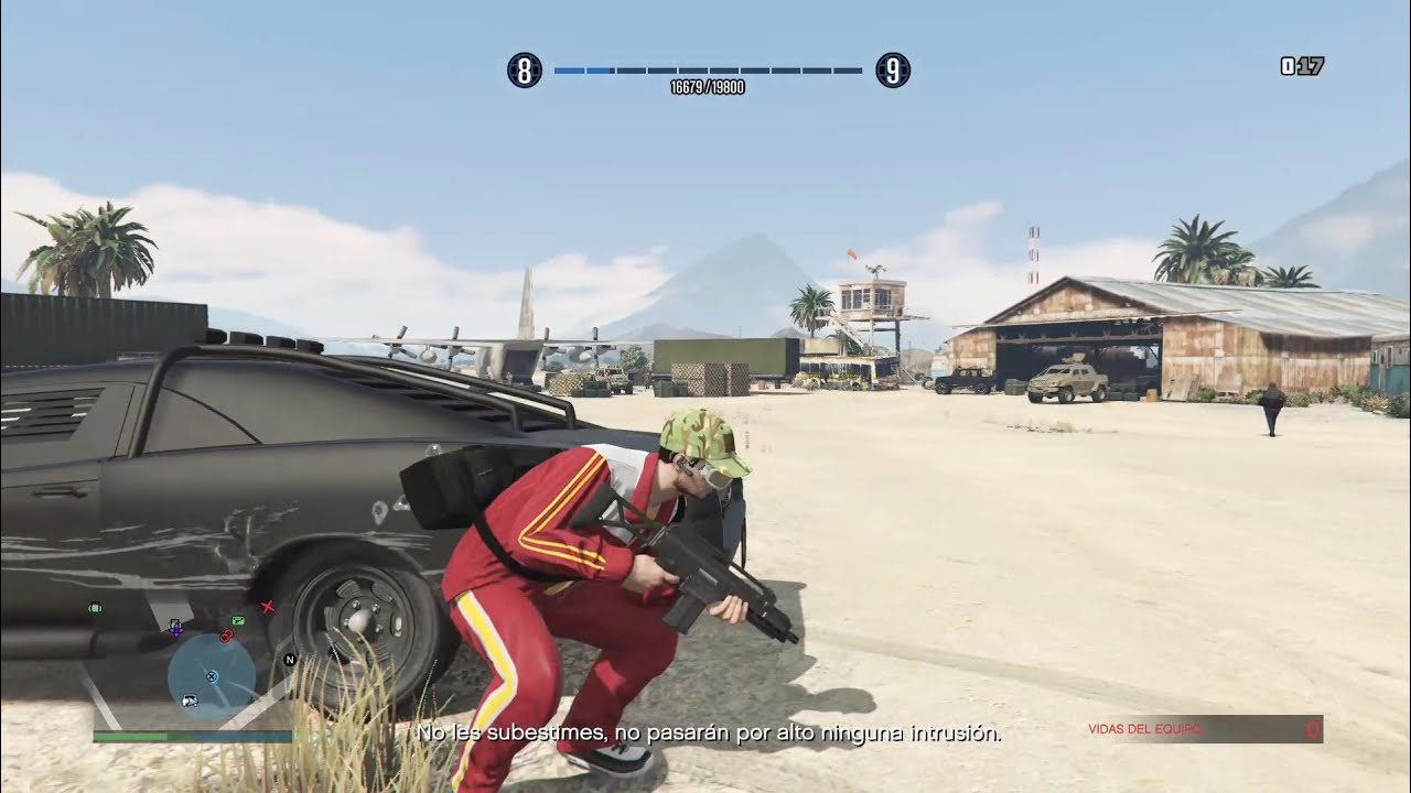 GTA 5 ONLINE: intento de robo fallido 