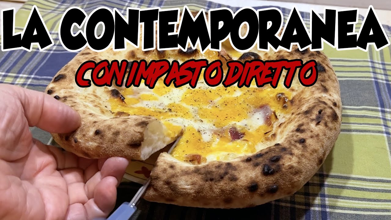 La CONTEMPORANEA con IMPASTO DIRETTO in 12 ore