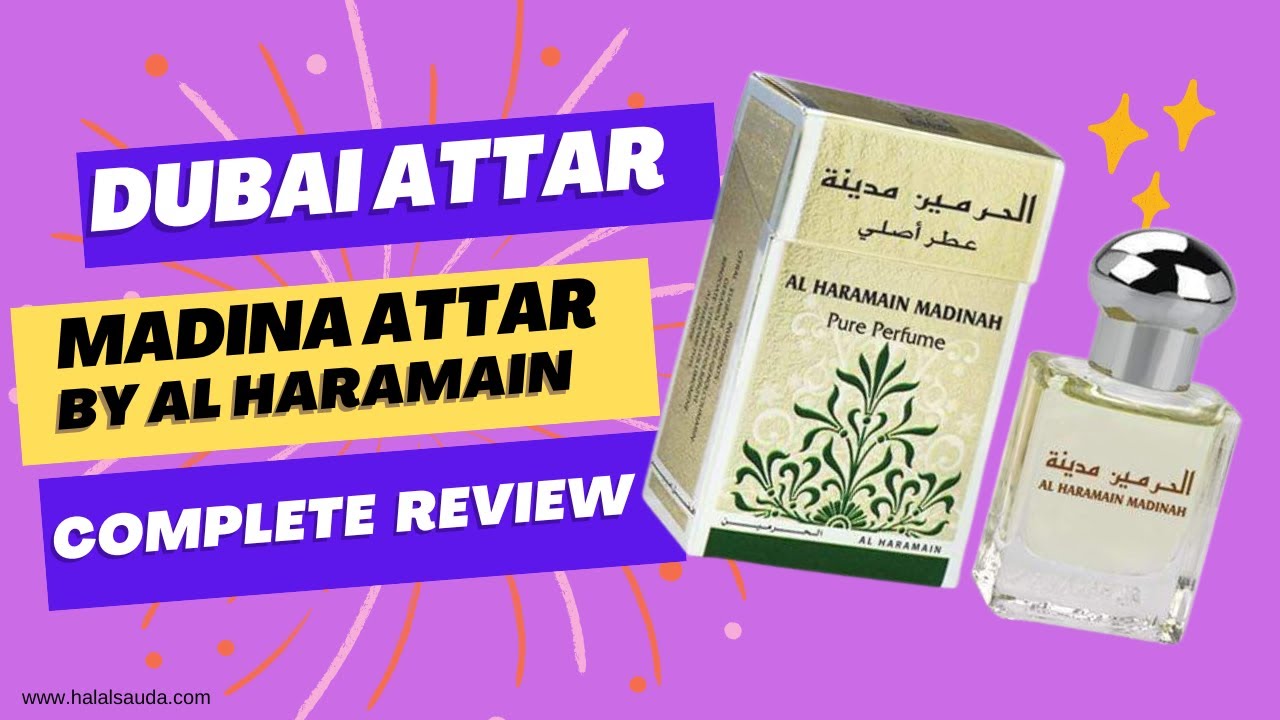 Al Haramain Madina 15ml Attar | Madina Attar By Al Haramain 15ml |
